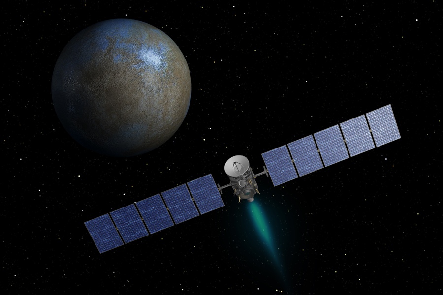 Dawn Spacecraft in Holding Pattern at Ceres After Glitch